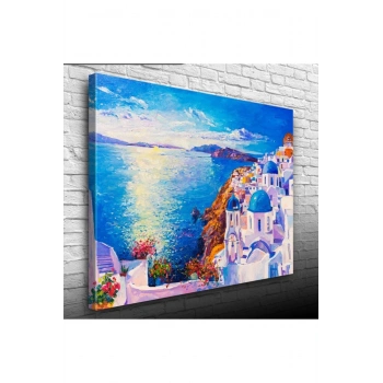 Santorini Canvas Tablo (50x70)