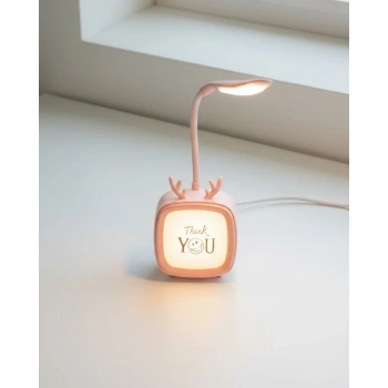 Şarj Edilebilir LED Masa Lambası Kablosuz Taşınabilir Gece Lambası