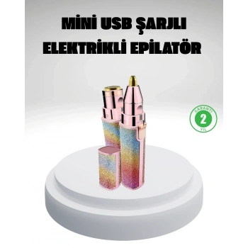 Şarjlı Mini Yüz ve Kaş Epilatörü – Ağrısız ve Hassas Temizlik