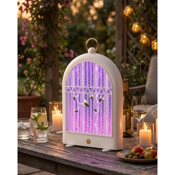 Şarjlı UV Sinek Öldürücü 10W Sessiz ve Güvenli Kullanım