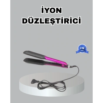 Seramik Plakalı Saç Düzleştirici – Plaka Kilitli ve Elektriklenme Önleyici