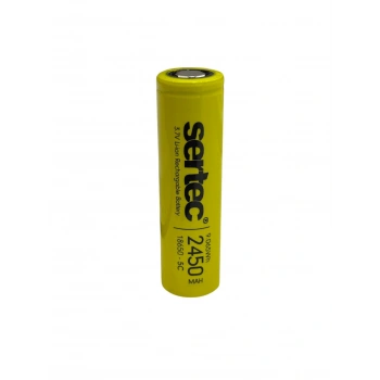Sertec 18650 3.7V 2450 Mah 5C Li-Ion Şarjlı Pil