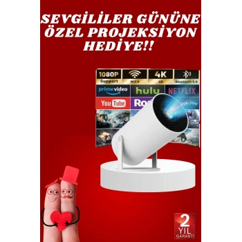Sevgiliye Özel Hediye Ayaklı Sinema Projektörü Projeksiyon