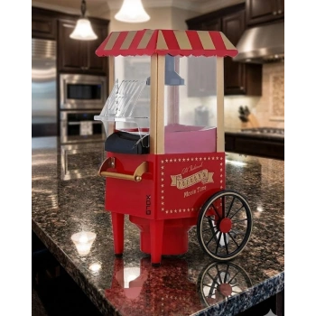 Sıcak Hava Teknolojili Yapışmaz Popcorn Makinesi