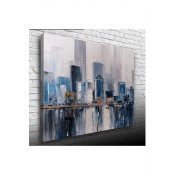 Sisli Şehir Canvas Tablo (50x70)
