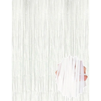 Soft Beyaz Renk Duvar ve Kapı Perdesi