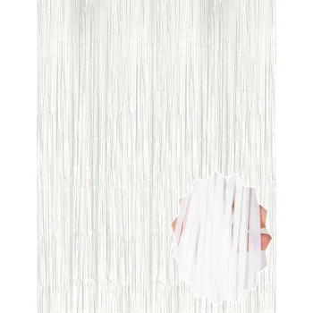 Soft Beyaz Renk Duvar ve Kapı Perdesi İthal 100x200 cm