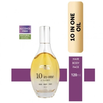 Softto Plus 10 ın 1 Değerli Yağ İçerikli Saç Vücut ve Yüz Bakım Yağı 120 ml