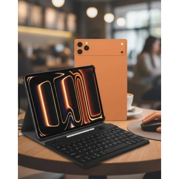 Tablet Bilgisayar Klavyeli Çok Amaçlı Eğitim İş ve Eğlence Uyumlu