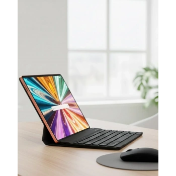 Tablet PC Klavye Kalem Kılıf Ekran Koruyucu Hediyeli Full Paket