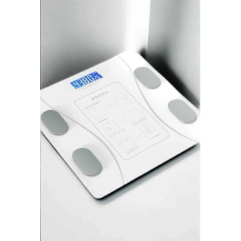 Tartı Baskül Dijital Elektronik Tartı Vücut Analiz Wifi Akıllı Yağ Ölçer