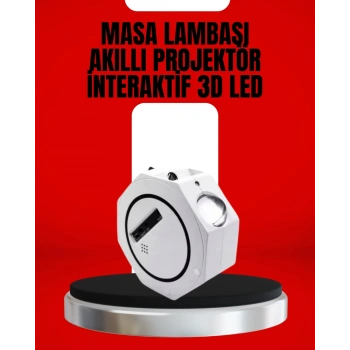 Taşınabilir 360° Ayarlanabilir Gökyüzü Projeksiyon Lambası