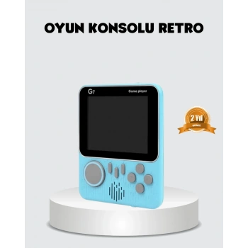 Taşınabilir Retro Oyun Konsolu – 3.5 İnç LCD, 666 Klasik Oyun, TV Destekli