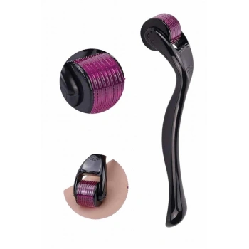 Titanyum Uçlu Derma Roller 540 İğneli 1 mm Gözenek Azaltıcı Akne İzlerine Uygun
