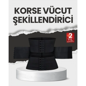 Toparlayıcı Bel Korsesi Nefes Alabilen Elastik