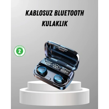 TWS Kablosuz Kulaklık Şarj Kutulu 20 Saat Kullanım Konforlu
