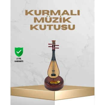 Ud Sembolü Müzik Kutusu Estetik Tasarım Melodi Destekli