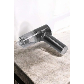 Üflemeli Güçlü Vakumlu Ev Ofis Araç Süpürgesi El Süpürgesi Şarjlı