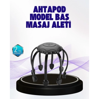 Uyku Destekleyici Saç Derisi Masaj Aleti Sessiz ve USB Şarjlı