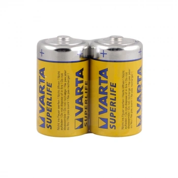 VARTA  D BOY  ÇİNKO KARBON SUPER LIFE PİL ( 2 Lİ SHRINK )