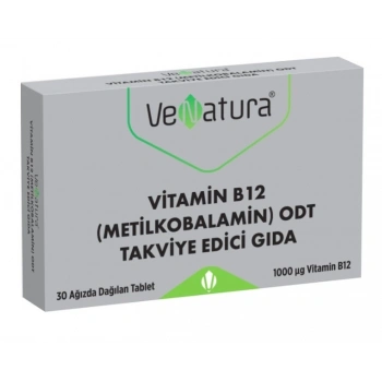 Venatura B12 Metilkobalamin 30 Tablet