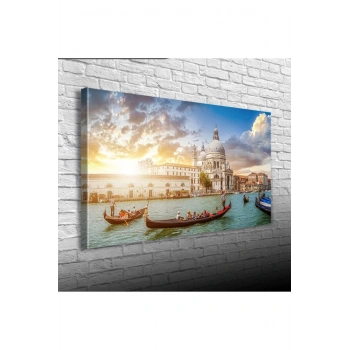 Venedik Canvas Tablo (60x120)