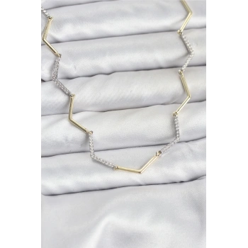 VIP Seri Zikzak Model Kadın Kolye