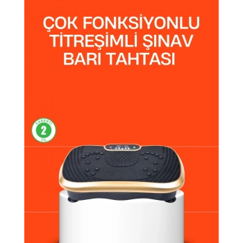 Vücut Şekillendirmeye Yardımcı Titreşimli Spor Platformu