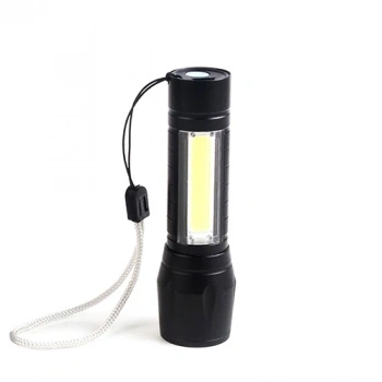 Watton / WT-030 - MİNİ ÇOK GÜÇLÜ ŞARJLI EL FENERİ ( XPE+ COB LED )