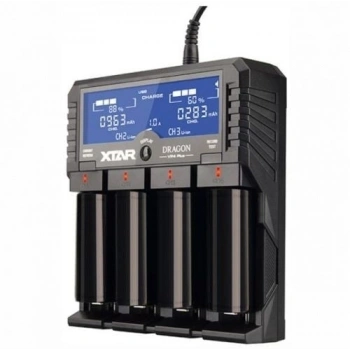 Xtar DRAGON VP4 PLUS Li-ion / NI-CD / NI-MH Pil Şarj Cihazı