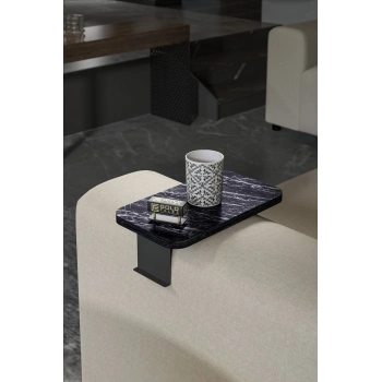 Yan Sehpa Ayarlanabilir Tepsi DİKDÖRTGEN Dekoratif Modern Yatay Dikey Koltuk Sehpası BENDİR