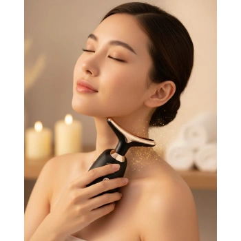 Yüz Ve Boyun Kırşıklık Giderici Ems Güzellik Cihazı Yüz Masaj Aleti