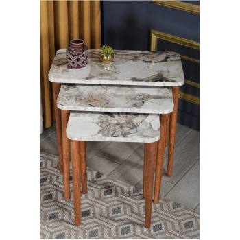 Zigon Sehpa Ahşap Torna Ayak Efes Kr 1001