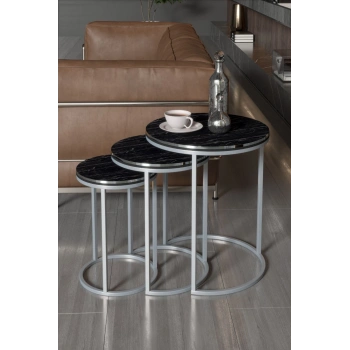 ZİGON SEHPA C LÜX ÇİFT GÜMÜŞ BENDİR