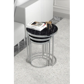 ZİGON SEHPA C LÜX GÜMÜŞ BENDİR