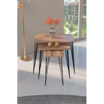 Zigon Sehpa Kr Ceviz Tel