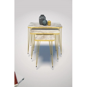 Zigon Sehpa Kr Gold Efes Tel