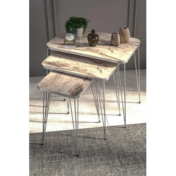 Zigon Sehpa Kr Gümüş Efes Tel