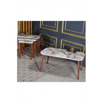 Zigon Sehpa Kr Ve Orta Sehpa Kr Torna Set Efes