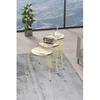 ZİGON SEHPA LÜKENS GOLD EFES