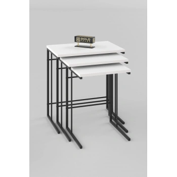 ZİGON SEHPA SOLO BEYAZ