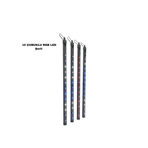 10 ÇUBUKLU DEKOR LED