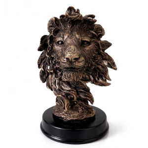 13x9 cm Polyester Aslan Büstü
