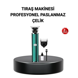 180 Dakika Kullanım Süreli Şarjlı Tıraş Makinesi – Hızlı Şarj, USB Girişli, Yüksek Kapasiteli