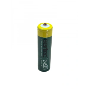 Sertec 18650 3.7V 2450 Mah 1C Li-ion Şarjlı Pil Başlı