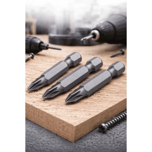 3 Adet 50 mm Yıldız Uçlu Tornavida Bits