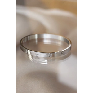 316L Çelik Silver Renk Bilezik