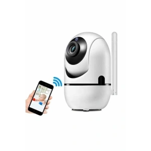 360° Full HD Akıllı Kamera Hareket Sensörlü Wifi Kamera Çocuk Güvenlik Kamerası