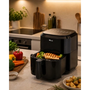 4 Litre Dijital Air Fryer Yağsız Sıcak Hava Fritözü 1360W Güç