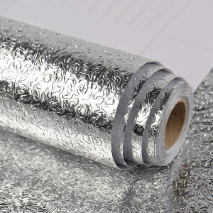 5 Metre Alüminyum Folyo Yapışkanlı Mutfak Koruyucu